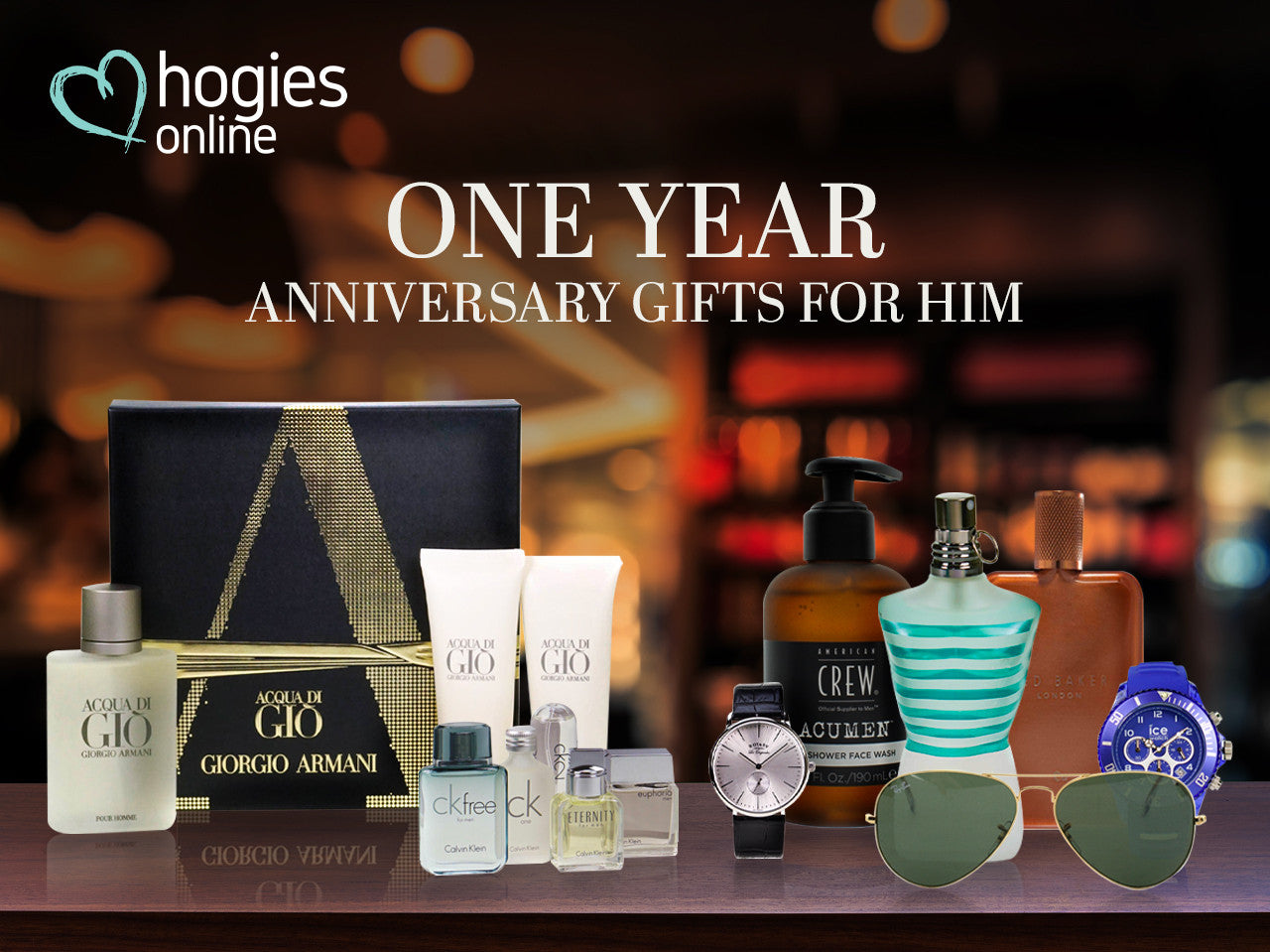 Mens 1 year anniversary hot sale gift