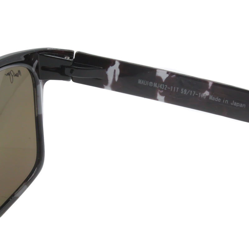 Maui Jim Red Sands Unisex Black Sunglasses H432-11T
