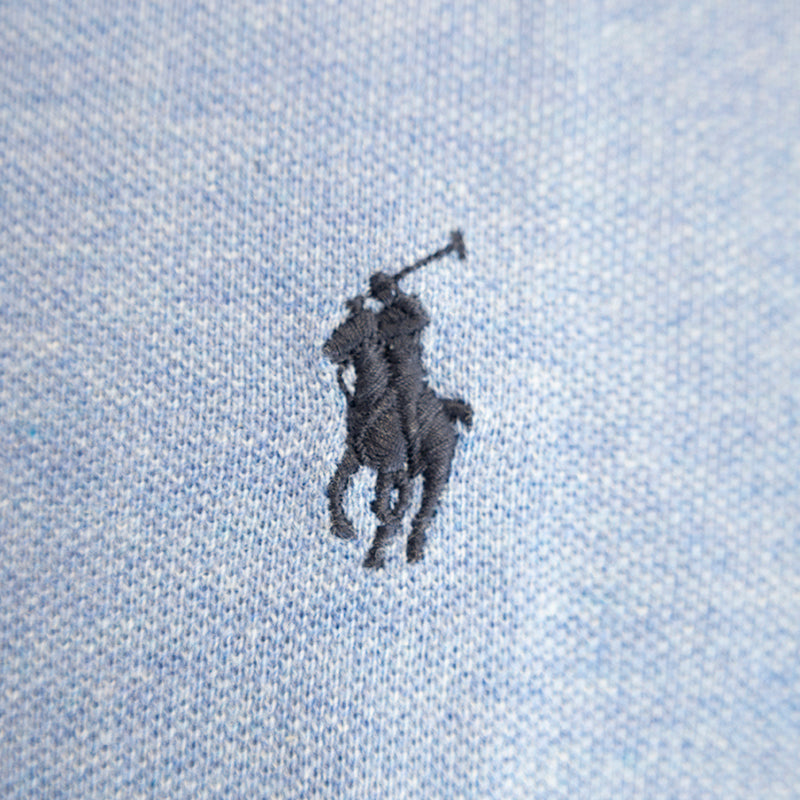 Ralph Lauren Custom Slim Fit Polo Shirt Jamaica Heather Men's