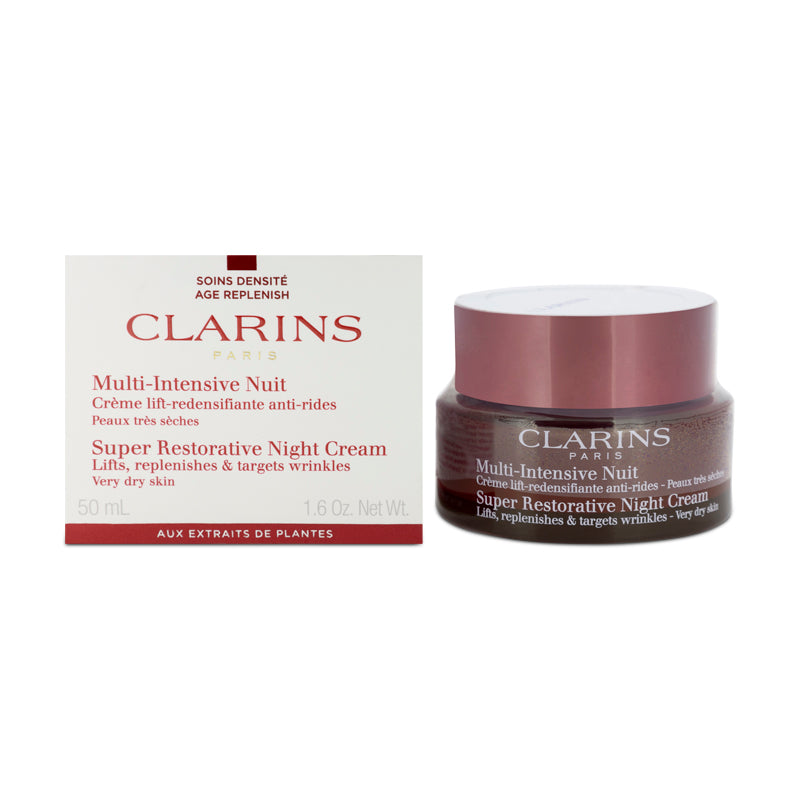 Clarins Super Restorative Night Cream 50ml Very Dry Skin