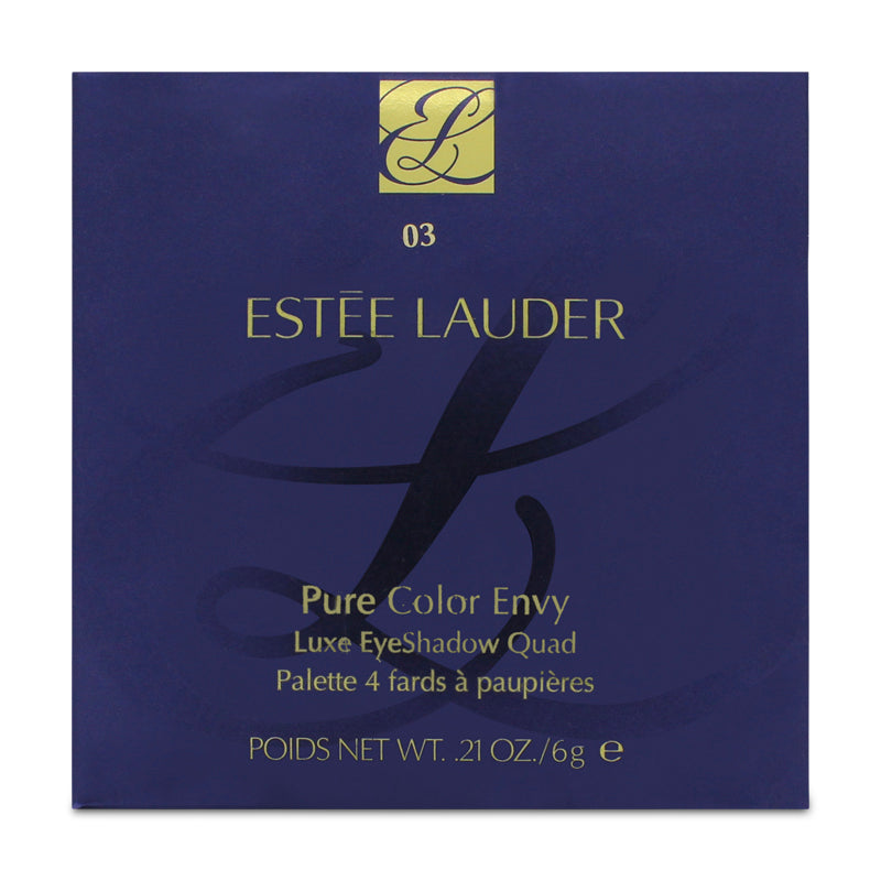 Estee Lauder Pure Colour Envy Luxe Eyeshadow Quad 03 Aubergine Dream