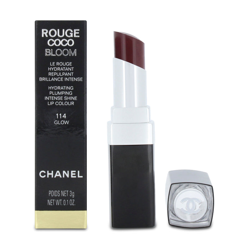 Chanel Rouge Coco Bloom Hydrating Plumping Intense Shine Lip Colour 114 Glow