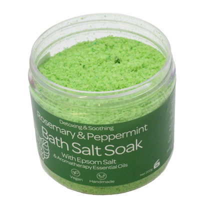 Bathable Rosemary & Peppermint Bath Salt Soak