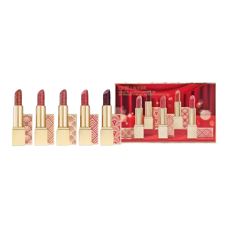 Estee Lauder Magical Illusions Lipstick Set (Blemished Box)