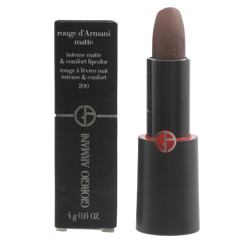 Giorgio Armani Rouge D'Armani Matte Lipstick in 200 Diva Brown