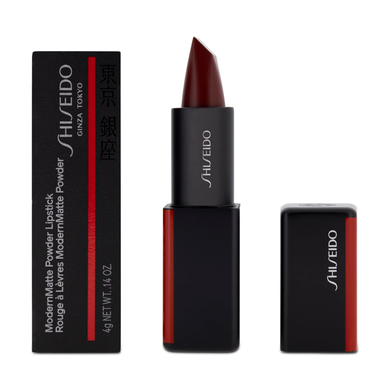 Shiseido Modern Matte Powder Lipstick 516 Exotic Red - 4g