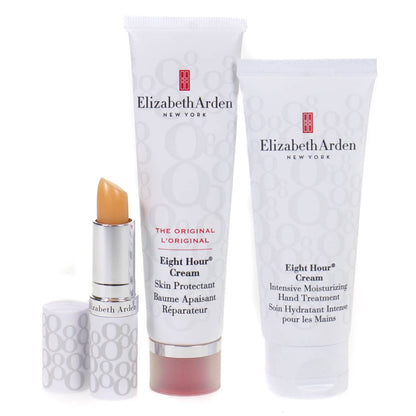 Elizabeth Arden 8 Eight Hour Skin Lip Protectant Hand Cream Gift Set