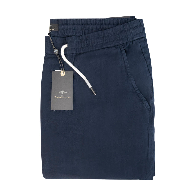 Fynch-Hatton Textile Men's Shorts Dark Navy