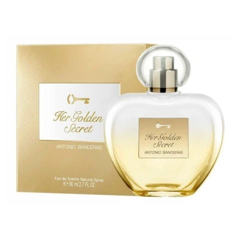 Antonio Banderas Her Golden Secret 80ml Eau De Toilette (Blemished Box)