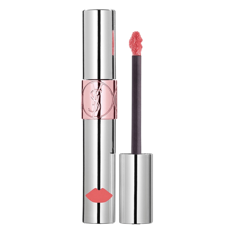 YSL Volupte Liquid Colour Lip Balm Pink 2 Expose Me Rose