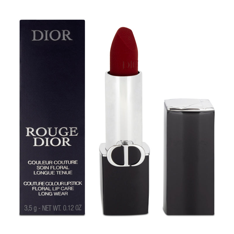 Dior Rouge 760 Favorite Velvet Red Lipstick