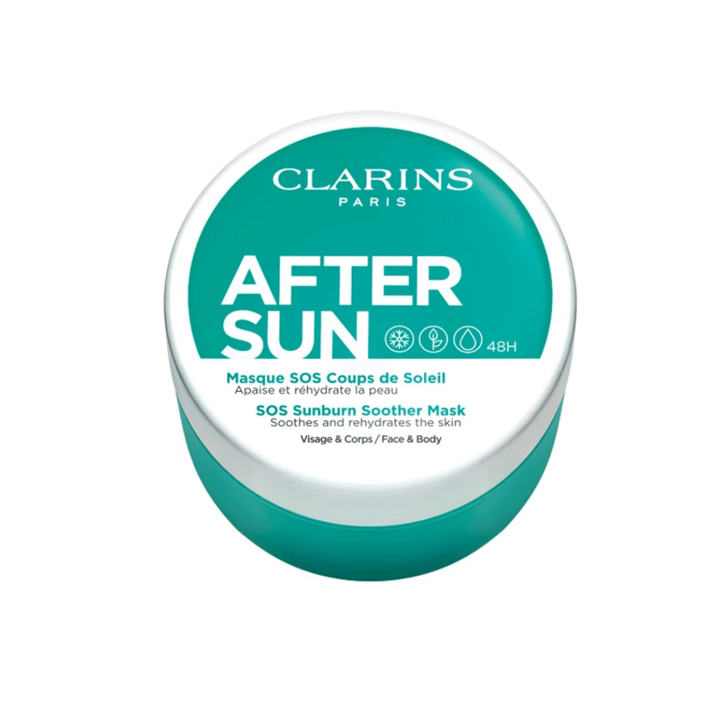 Clarins After Sun SOS Sun Burn Soother Mask 100ml Face & Body
