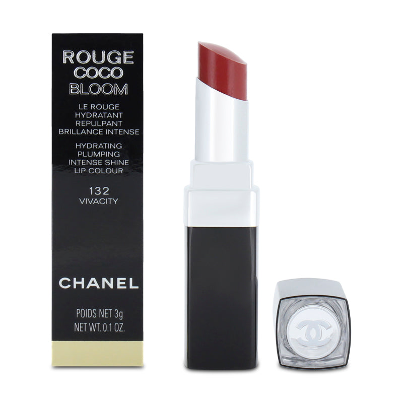 Chanel Rouge Coco Bloom Hydrating Plumping Intense Shine Lip Colour 132 Vivacity
