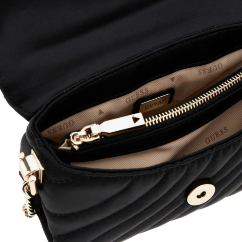 Guess Handbag Crossbody Janek Mini Black EG922378