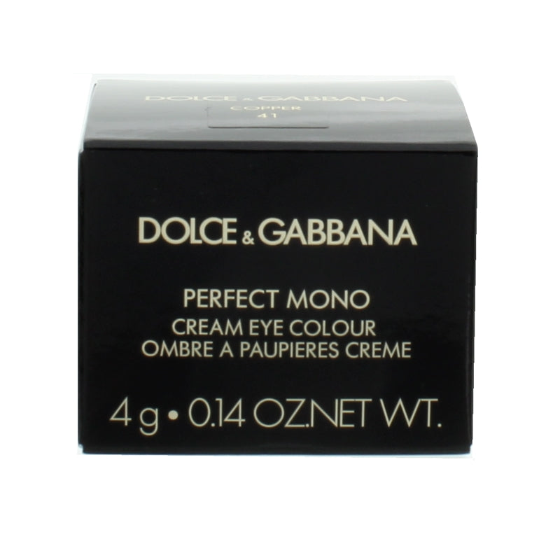 Dolce & Gabbana Perfect Mono Cream Eyeshadow 41 Copper Bronze