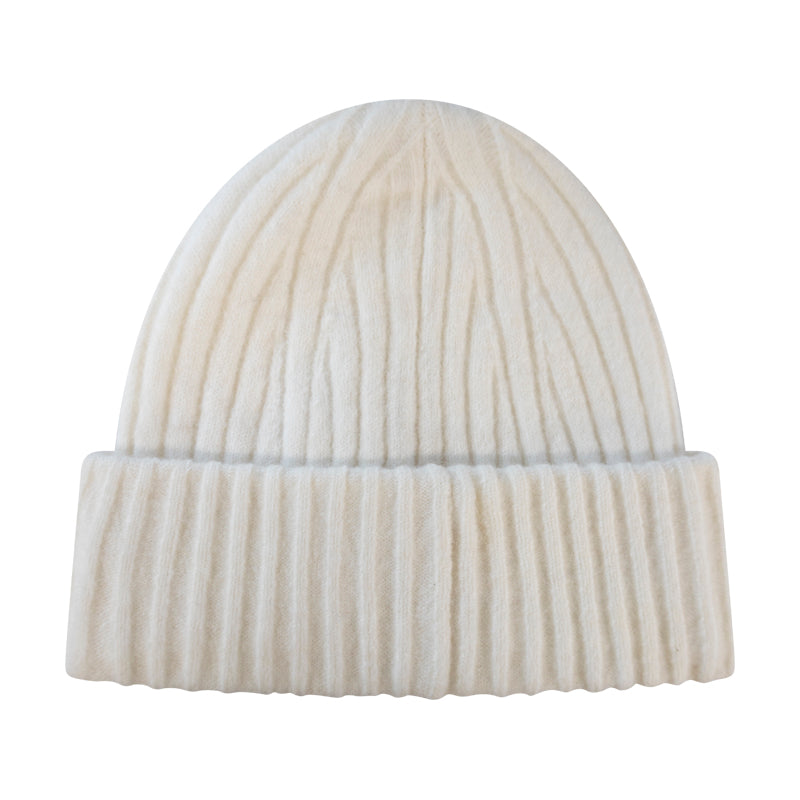 Tommy Hilfiger Twist Beanie Hat White- One Size Women's