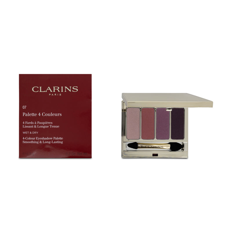 Clarins 4 Couleurs Eyeshadow Palette 07 Lovely Rose Wet & Dry