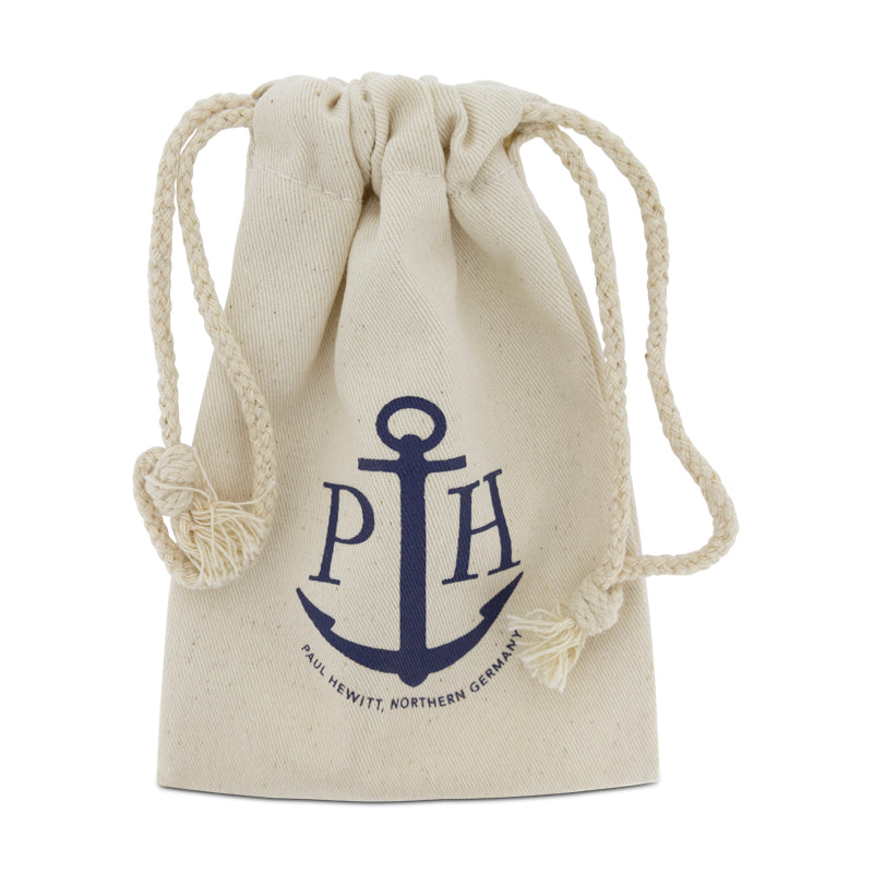 Paul Hewitt Anchor Phrep Men's Bracelet Lite Leather Black - Medium