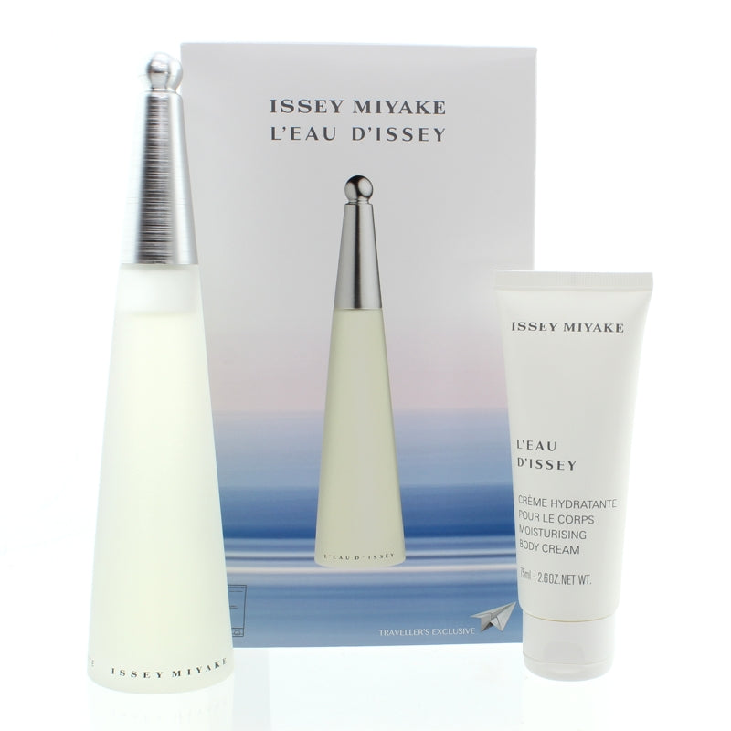 Issey Miyake L'Eau D'issey 100ml EDT & 75ml Body Lotion Gift Set