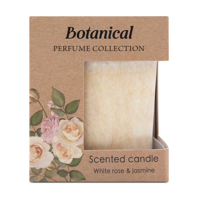 Botanical Scented Candle White Rose & Jasmine 200g