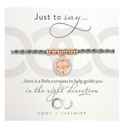 Infinity & Co Compass Friendship Bracelet