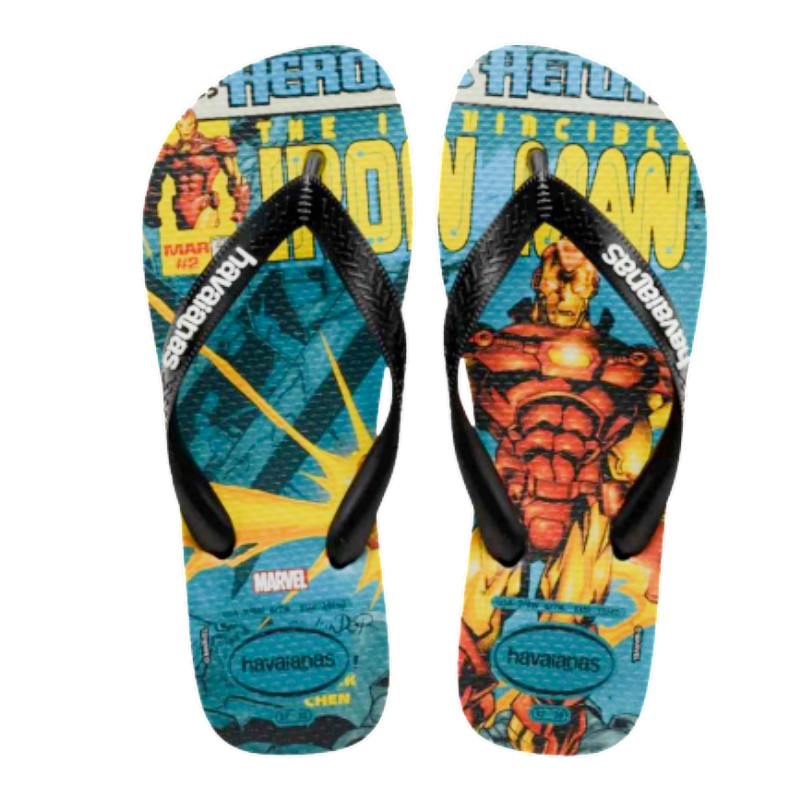 Havaianas Marvel Iron Man Kids Flip Flops