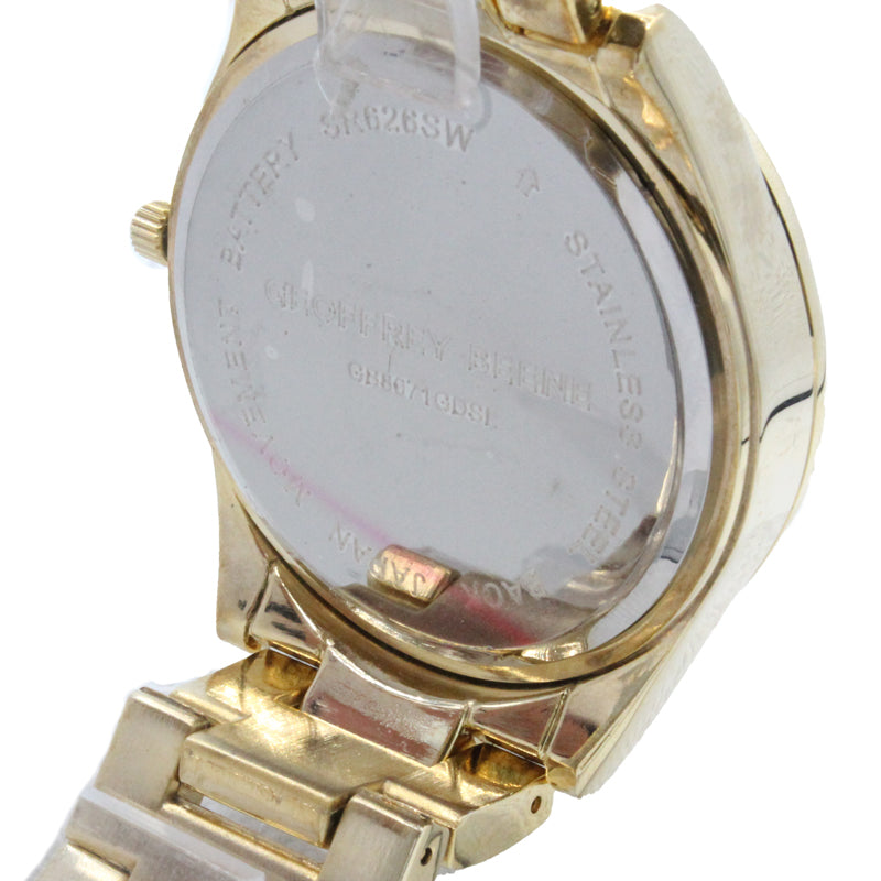 Geoffrey Beene Gold Tone Watch - Gb8071gdsl Watch