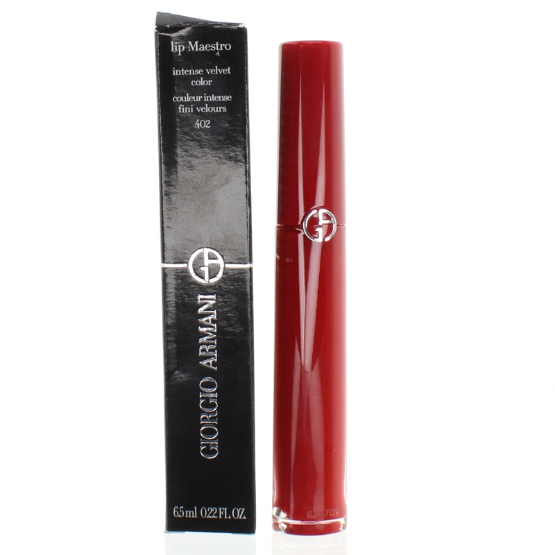 Giorgio Armani Lip Maestro Intense Red Liquid Lipstick 402