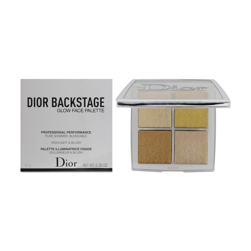 Dior Backstage Glow Face Palette Highlighter & Blusher 003 Pure Gold