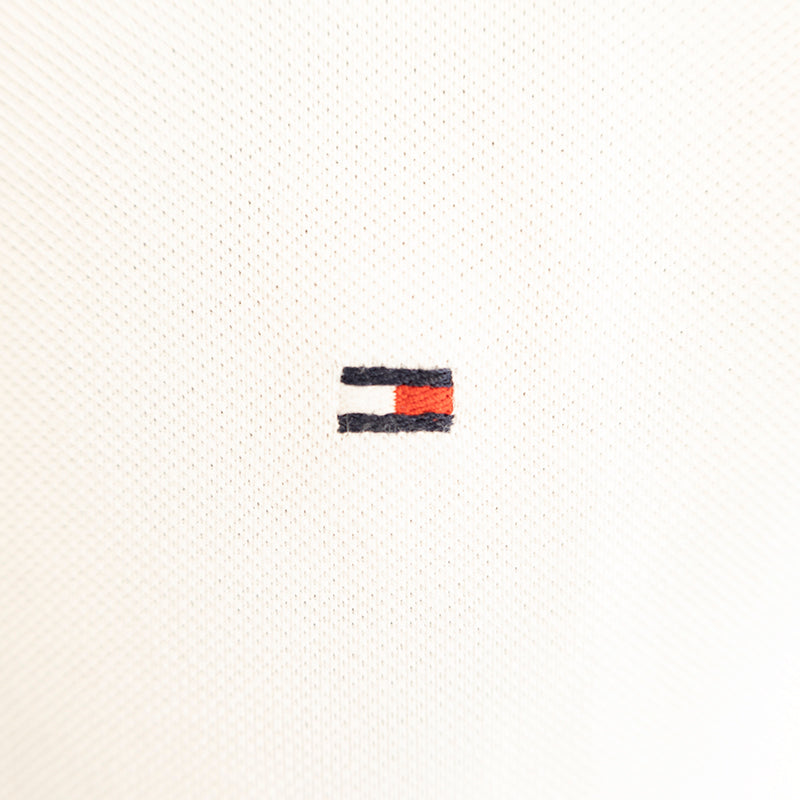 Tommy Hilfiger Heritage Short Sleeve Slim Polo White Women's