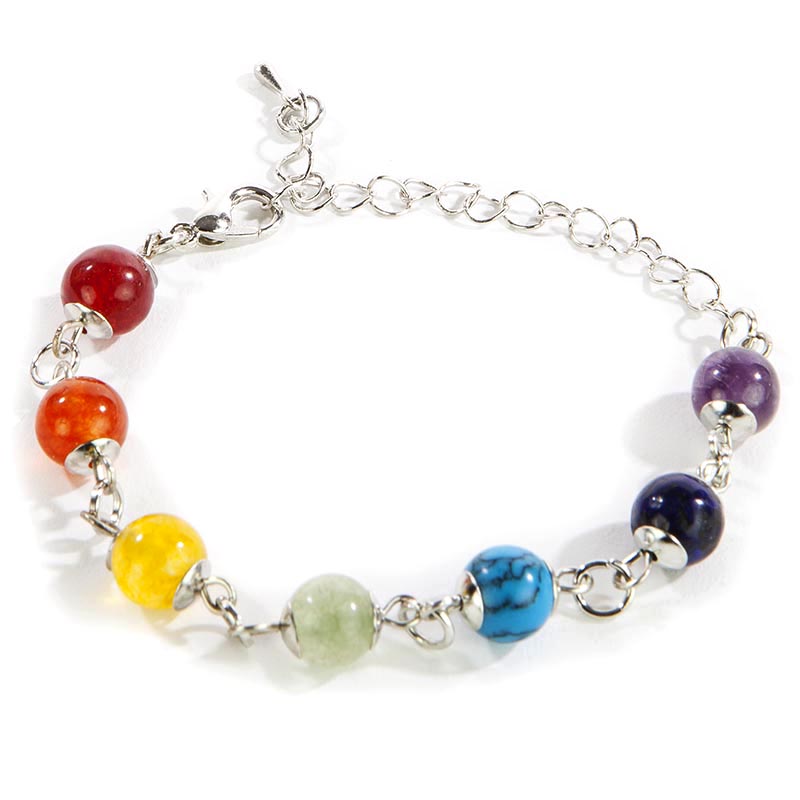 7 Chakra Gemstone Bracelet By The Gemseller