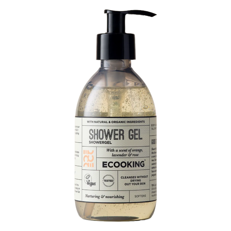 Ecooking Niacinamide Bodycare Set 300ml Shower Gel & 300ml Body Lotion - Vegan