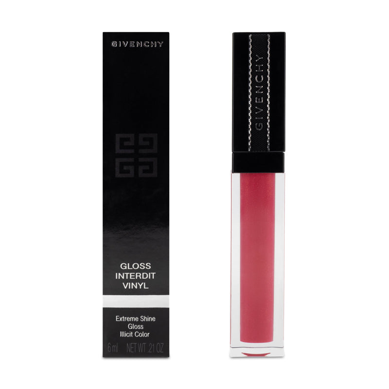 Givenchy Interdit Vinyl Lip Gloss 05 Rock N Rose Pink (Blemished Box)