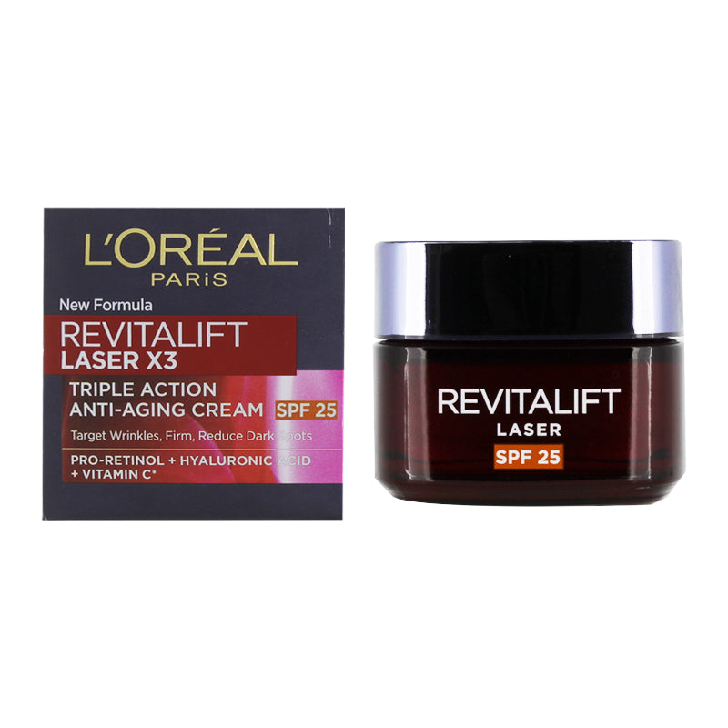 L'Oreal Triple Action Anti-Ageing Cream SPF 25 50ml