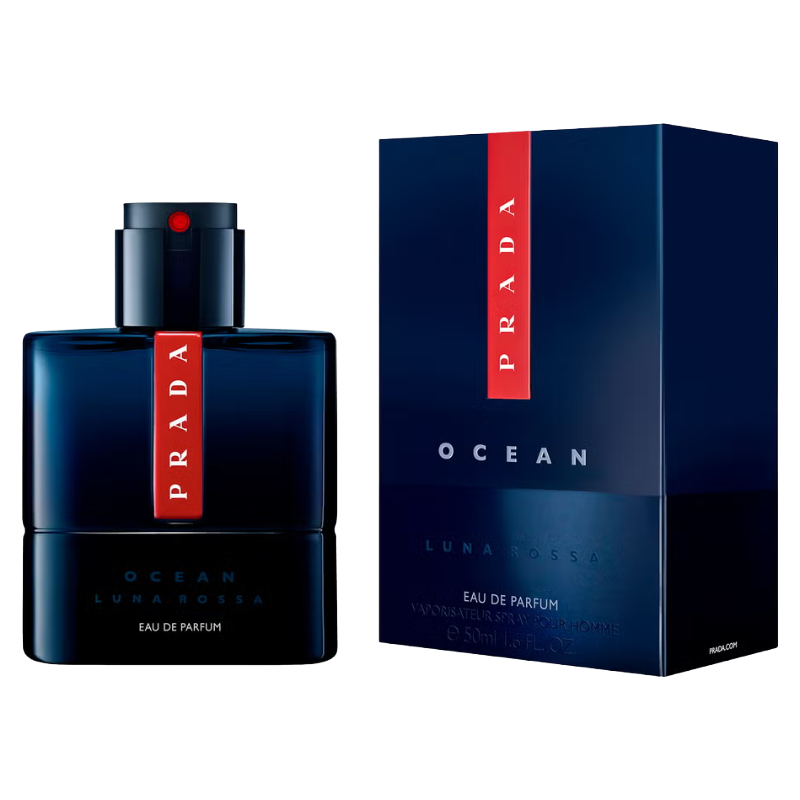 Prada Ocean Luna Rossa 50ml Eau De Parfum (Blemished Box)