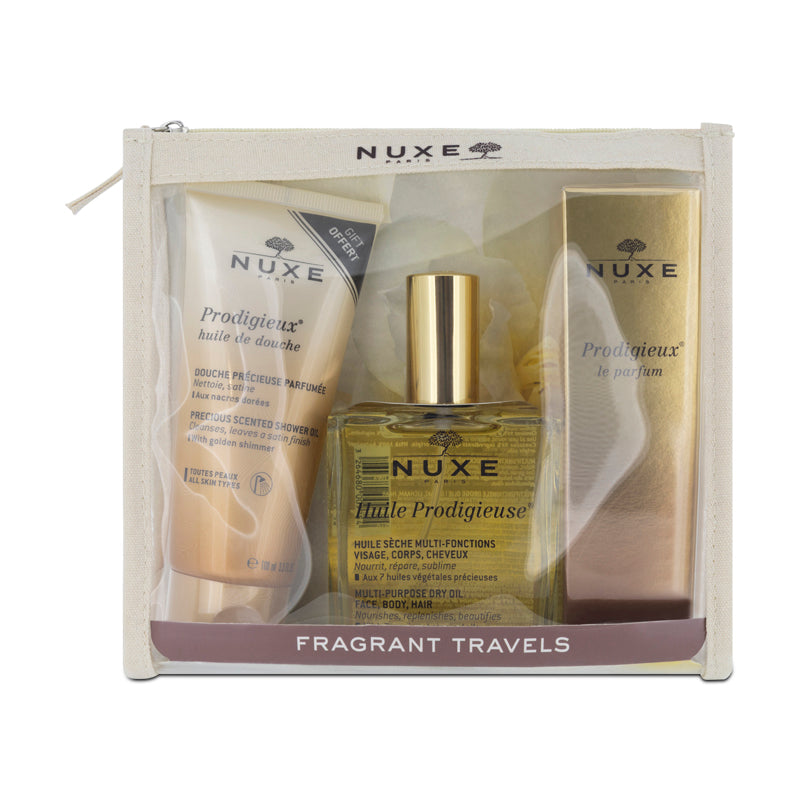 Nuxe Prodigieux Huile Prodigieuse Dry Oil + Shower Oil 100ml EDP 30ml Set