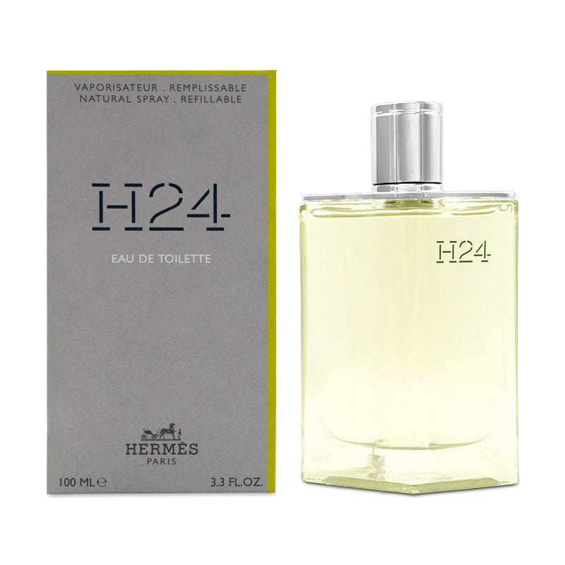 Hermes H24 100ml Eau De Toilette Natural Spray Refillable (Blemished Box)