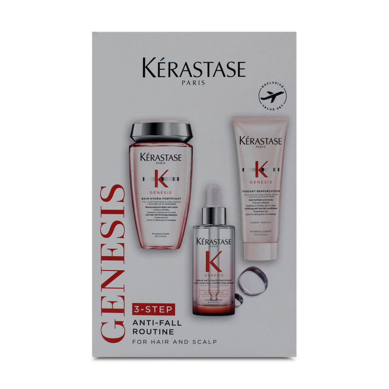 Kerastase Genesis Anti Hair-Fall Trio Hair Routine Gift Set (Blemished Box)