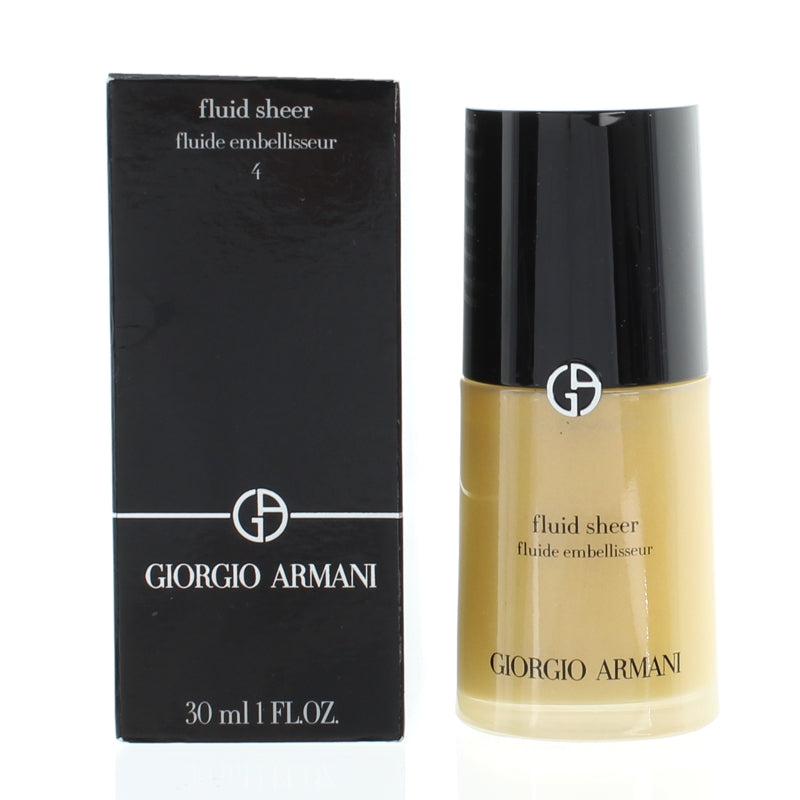 Giorgio Armani Fluid Sheer Highlighter Shade 4 with (Blemished Box)