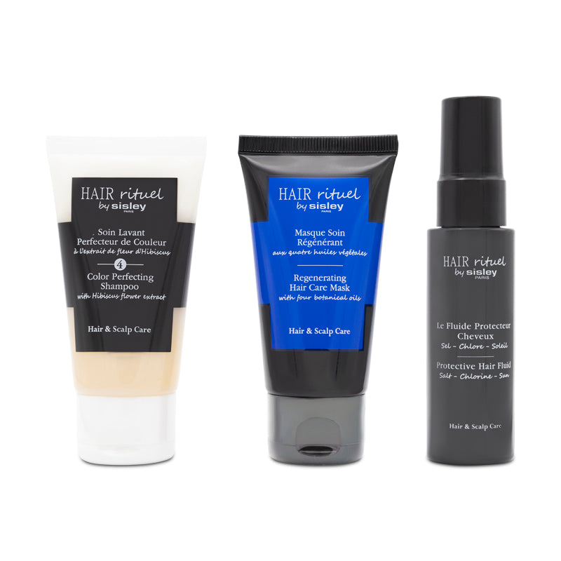 Sisley Colour Protection Haircare Set Shampoo Hair Mask & Spray