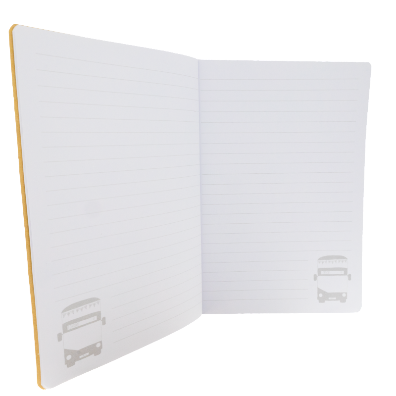 Milly Green Eco London A5 Recycled Kraft Paper Notebook