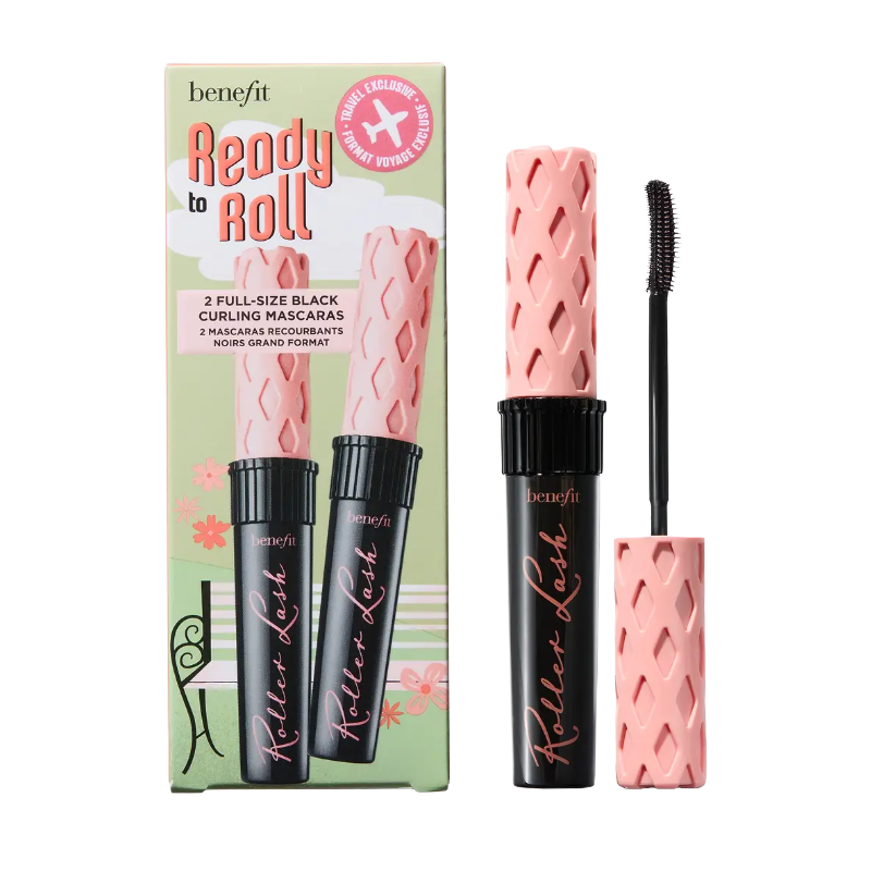 Benefit Ready To Roll Roller Lash Mascara Duo Set (Blemished Box)