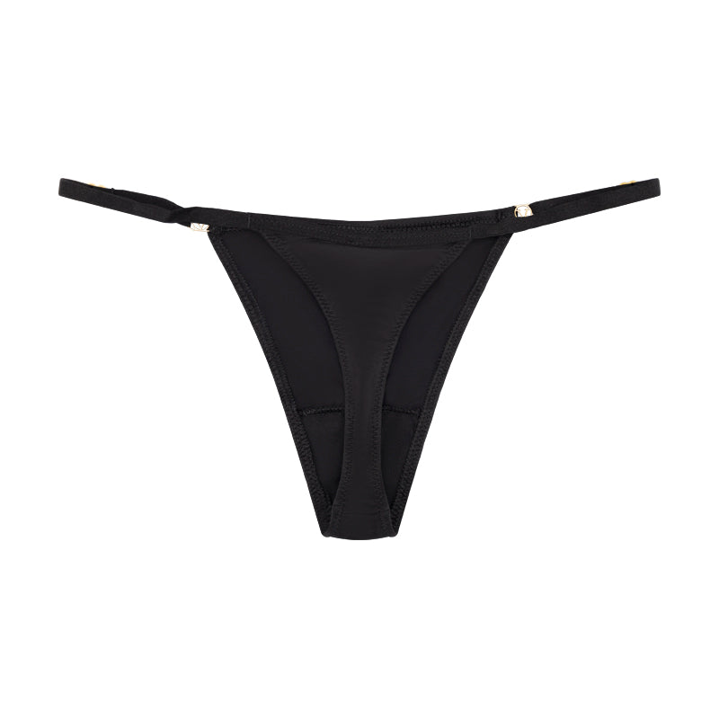 Victoria's Secret Love Cloud String Black Thong - Small