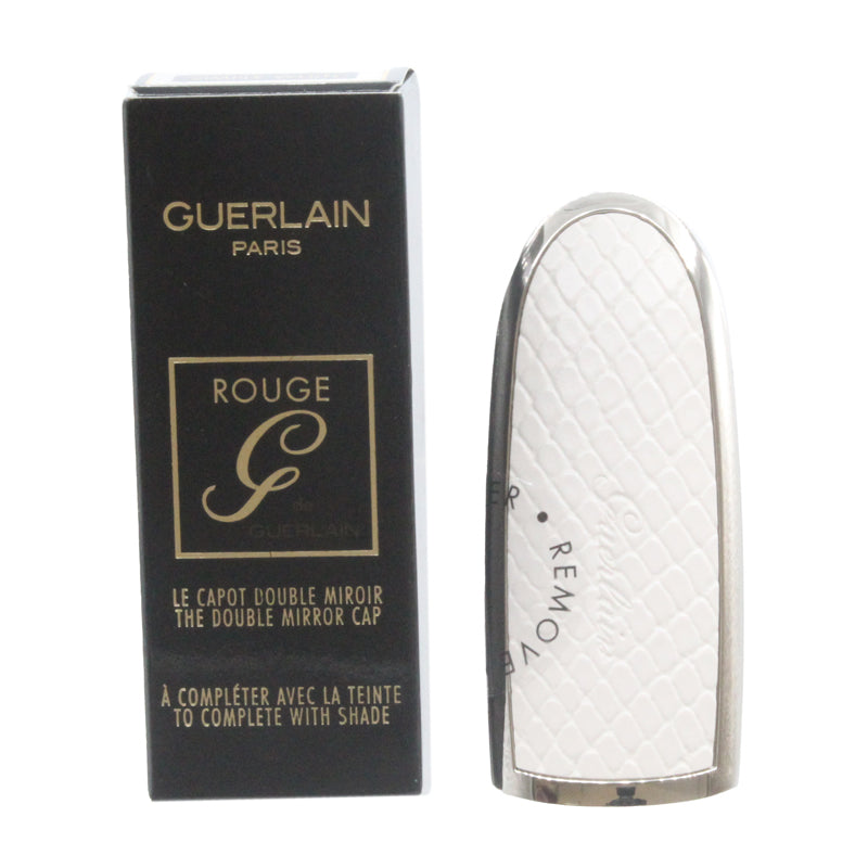 Guerlain Rouge G Lipstick The Double Mirror Cap -Simply White
