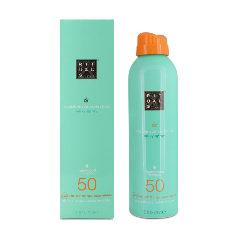 Rituals Invisible Sun Milky Spray SPF50 200ml (Blemished Box)