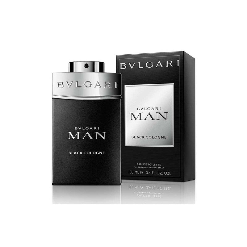 Bvlgari Man Black Cologne 100ml Eau De Toilette with packaging