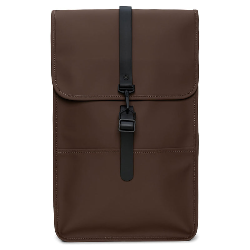Rains Backpack W3 Waterproof Rucksack Frame Brown