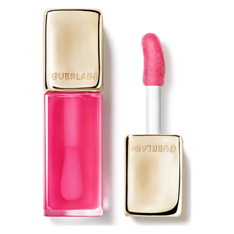 Guerlain Kiss Kiss Bee Glow Oil Colour Reviving Lip Plumping Oil 458 Pop Rose Glow