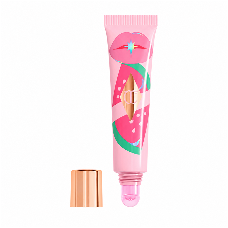 Charlotte Tilbury Unreal Lips Juicylicious Pink Watermelon lip oil