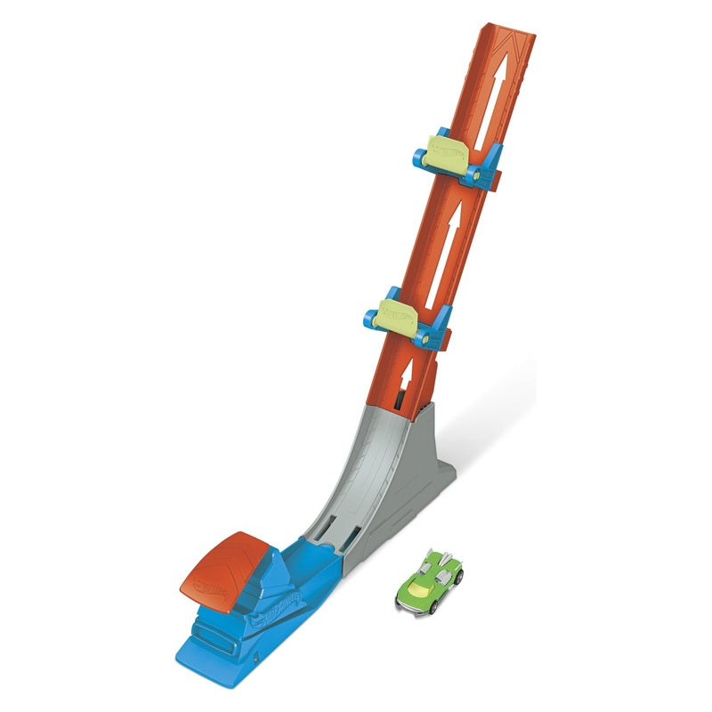 Mattel Hot Wheels Vertical Power Launch Stunt Track Set